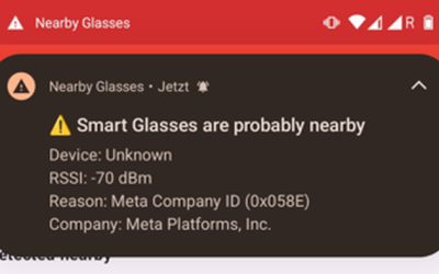 Are You Being Watched By Smart Glasses? Here’s How To Check