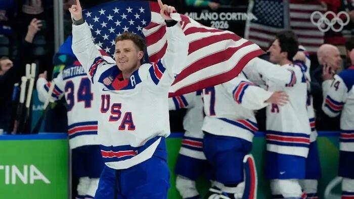 Leftist Media Outraged After USA Olympic Hockey Team Goes Pro-MAGA