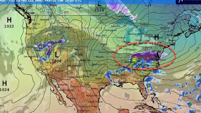 Mid-Atlantic Braces For Another Winter Blast Before A Spring Warmup