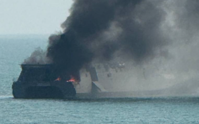 Soleimani-Class Warship Sunk Near Strait Of Hormuz; Second Iranian Ship Hit Off Sri Lanka