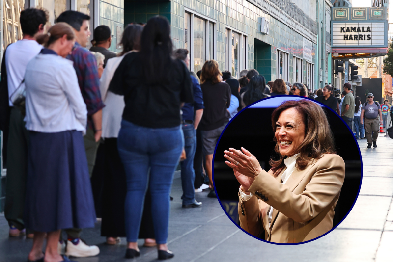 Calif. taxpayers funding multi-city, int’l security detail for Harris’ book tour oan