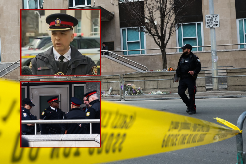 Reported gunshots at U.S. Consulate, Toronto Police still searching for 2 male suspects oan