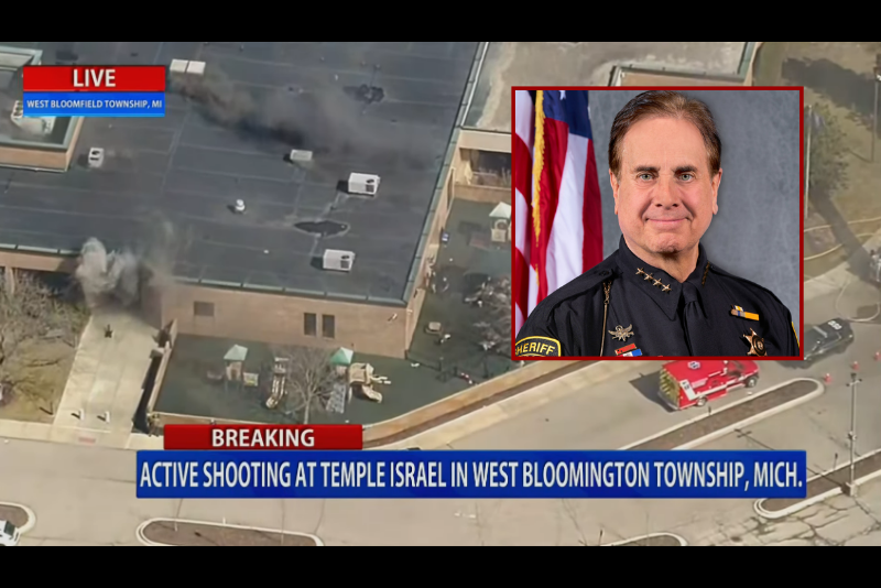 Suspect dead and security guard injured following reports of fire, active shooter situation at Temple Israel in West Bloomfield oan