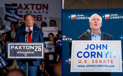 Cornyn and Paxton headed to runoff in GOP Texas Senate primary oan