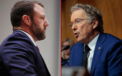 Rand Paul accuses Sen. Mullin of having ‘anger issues’ at contentious DHS secy. confirmation hearing oan