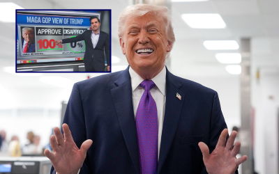 100% of MAGA Republicans support Trump oan