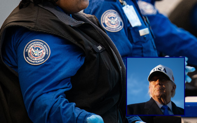 Trump praises TSA agents who continue to work as they miss first full paycheck amid partial shutdown oan