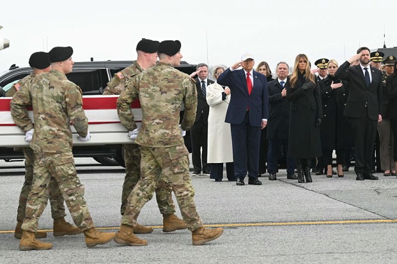 Trump, Vance honor 6 U.S. Service Members killed in Kuwait attack with dignified transfer oan
