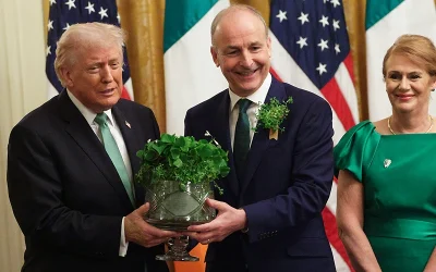 Irish Taoiseach Micheál Martin addresses U.S.-Iran tensions prior to Trump meeting oan