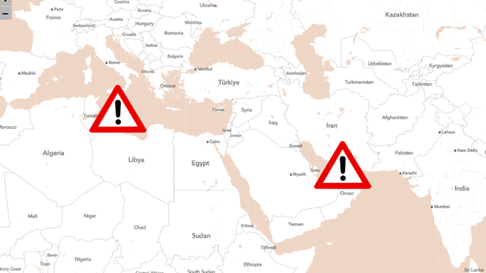 Tankers Burn From Strait Of Hormuz To Mediterranean Sea Amid Spillover War Risks
