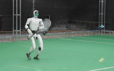 Watch: Humanoid Robot Returns Tennis Shots With 96% Accuracy In Simulation Tests