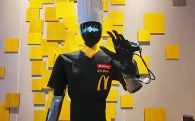Watch: McDonald’s Restaurant Rolls Out Robots To Greet, Serve Customers