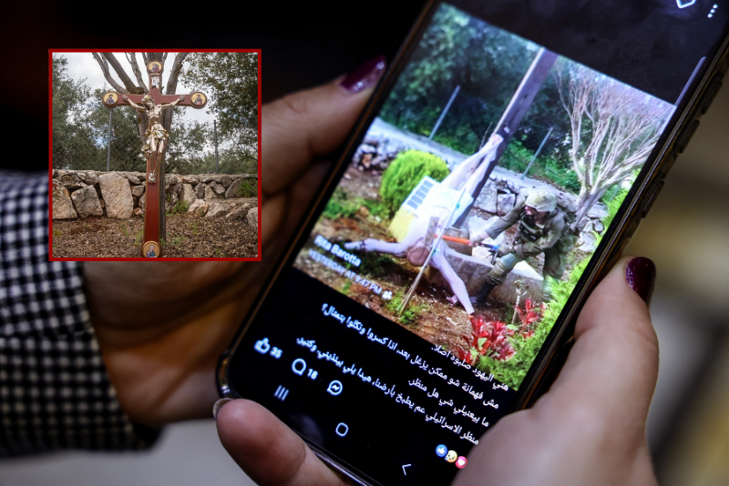 2 IDF soldiers removed from duty and jailed for taking a sledgehammer to a Jesus statue in Lebanon oan