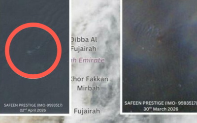 Container Ship Sinks In Hormuz After Iranian Strike Last Month; UBS Gives Latest Strait Update