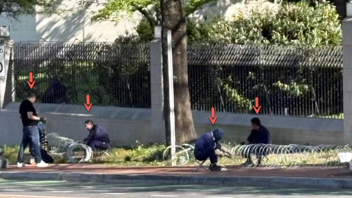 Why Is China’s Embassy In D.C. Hardening Security Perimeter With Barbed Wire