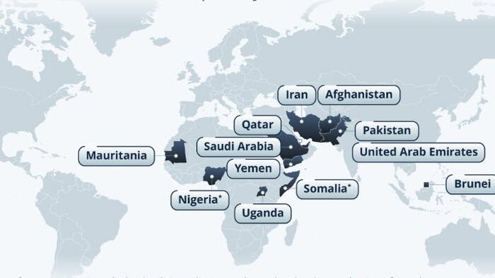 Where Homosexuality Is Still Punishable By Death