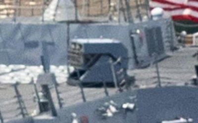 US Navy Destroyer Shows Off New Launcher For Mystery Weapons