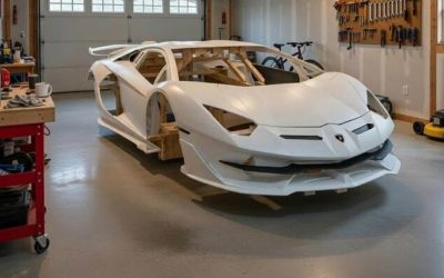 Forget Temu’s “Bugatti” Knockoff. Texas Man 3D-Printed A Lamborghini Aventador Body