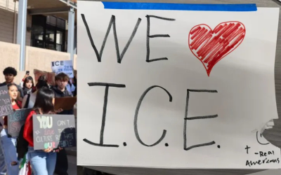 Suspension cleared for high school student who posted pro-ICE flyers oan