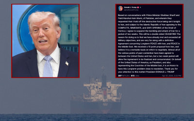 U.S. suspending bombing for 2 weeks in Iranian ‘ceasefire’ oan