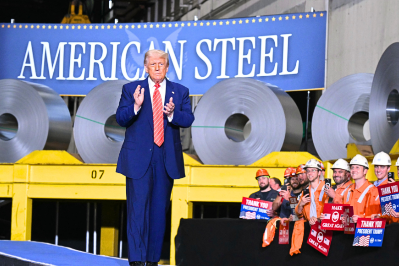 Trump strengthens tariffs on metal imports, encouraging American-made products oan