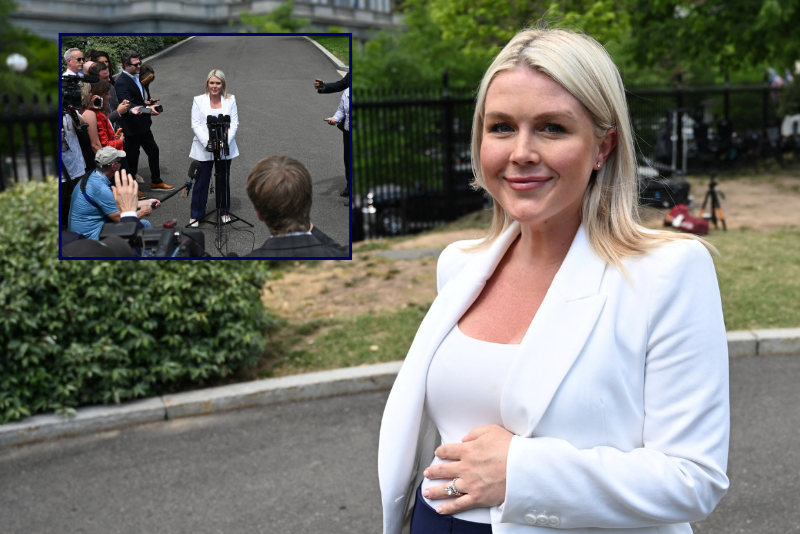 Leavitt takes last questions before going on maternity leave oan