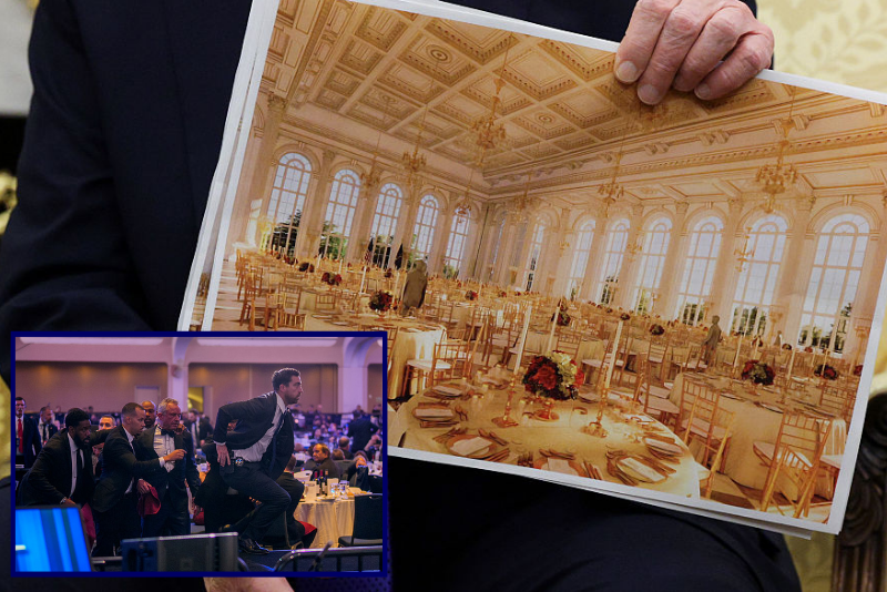 DOJ files motion demanding WH ballroom construction be allowed to continue after WHCD shooting oan