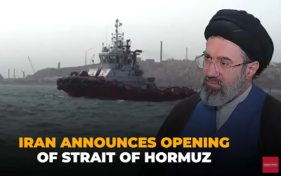 Trump: Strait of Hormuz Open, ‘Ready for Full Passage’