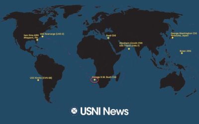 US Carrier Takes Long Route To Gulf To Avoid Bab el-Mandab Strait And Houthis
