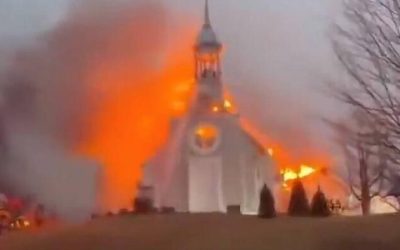 Yet Another Historic Church Torched In Canada