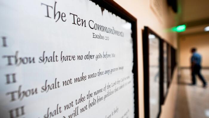 Federal Appeals Court Rules In Favor Of Ten Commandments In Texas Classrooms