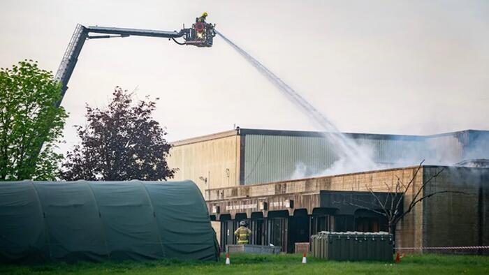 Pentagon Investigates Mystery Fire At UK Base Used For Bombing Iran
