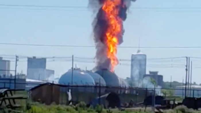 Fire Erupts At HF Sinclair Refinery In Tulsa