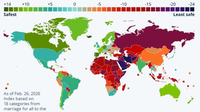 These Are The Best (And Worst) Countries For LGBTQ+ Travelers
