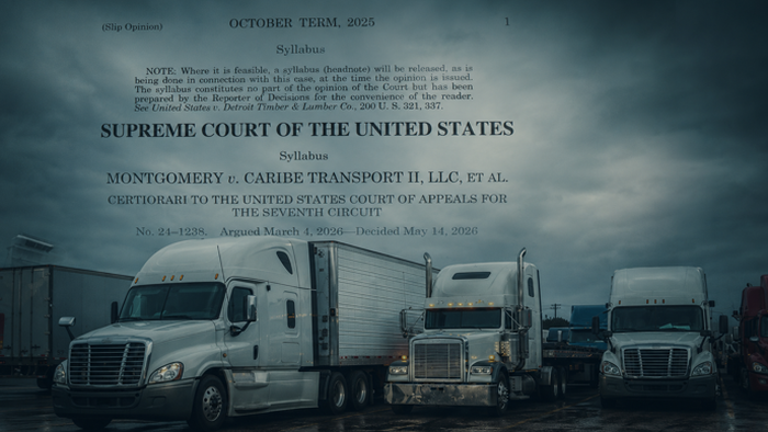 Trucking Stocks Tumble As Supreme Court Ruling Risks “Extinction Event” For Freight Brokers