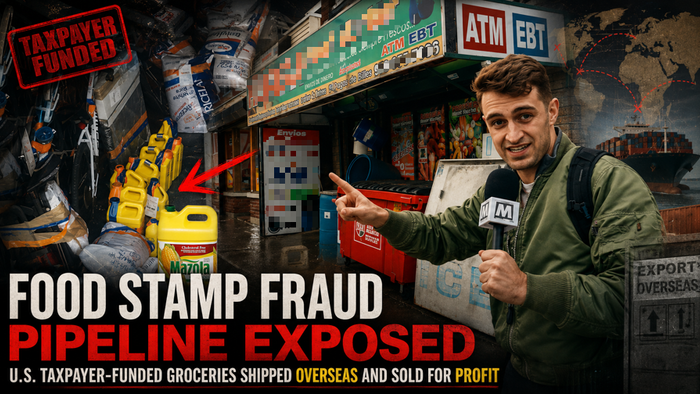 Food Stamp Fraud Pipeline Exposed: U.S. Taxpayer-Funded Groceries Shipped Overseas And Sold For Profit