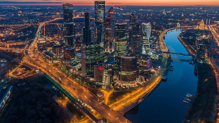 Moscow Targeted By Over 50 Drones, Country’s 2nd Largest Refinery On Fire