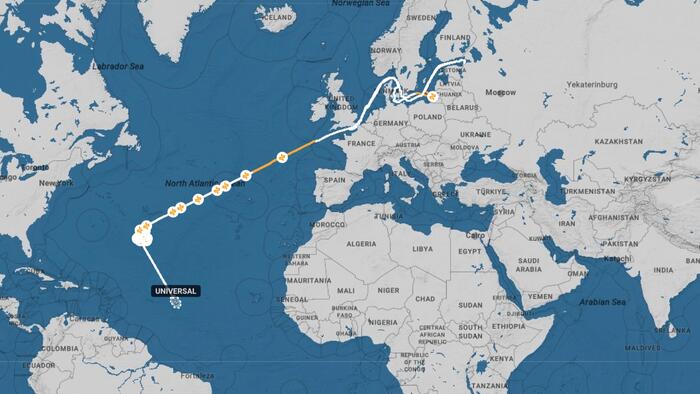 Russian Fuel Tanker Aborts Cuba Delivery After Drifting In Caribbean For A Month