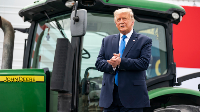 Trump Slashes Tractor Tariffs In Bid To Revive Ag Belt Optimism