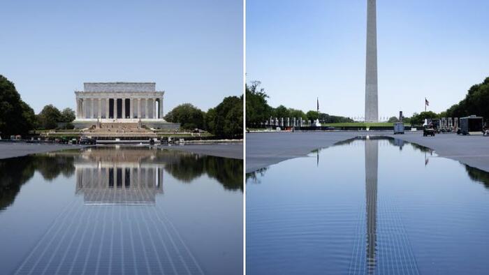 Watch: Leftists Are Crying Over Trump’s Beautifully Restored Reflecting Pool