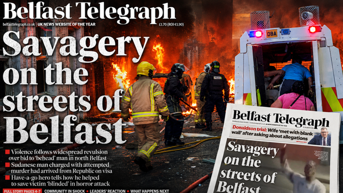 Belfast Burns After Sudanese Migrant’s Street-Beheading Attempt Sparks Local Revolt Against Globalists