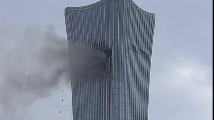 Small Plane Hits Beijing’s Tallest Tower; Was Someone Sending China A Message?