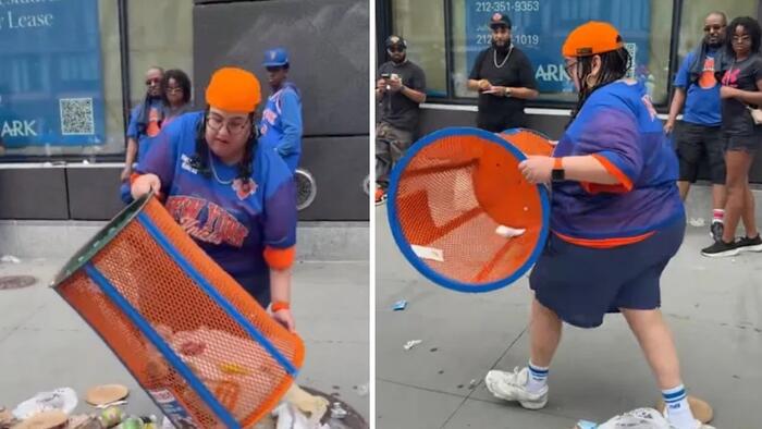 Top JPMorgan DEI Executive Identified And Fired In NYC Trash Can Viral Video
