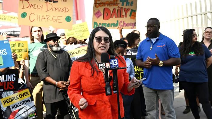 Protesters Target NV Energy At Utility Conference As Anger Over Soaring Electricity Prices Boils Over