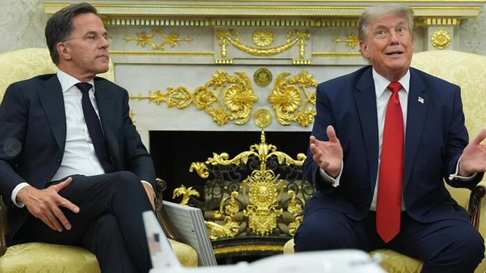 Trump Cuts Off NATO’s Mark Rutte In Oval Office After Sitting Out Iran War