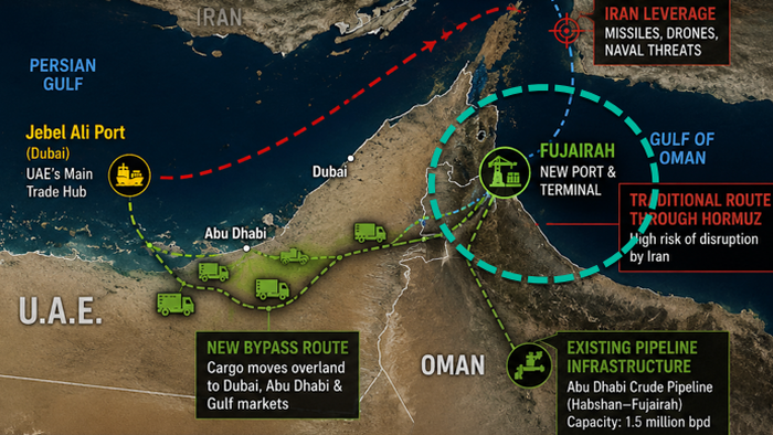 Dubai’s New East Coast Port Signals The Beginning Of End For Iran’s Hormuz Leverage