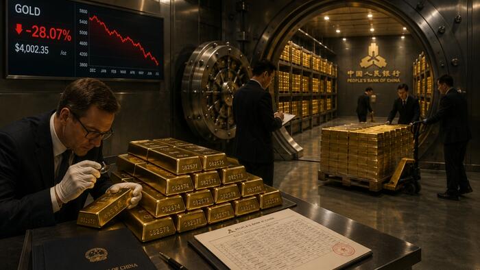 Why Central Banks Love A Gold Sell-Off