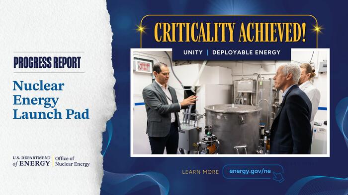 Executive Order Execution: Three Reactors Achieved Criticality Before July 4th