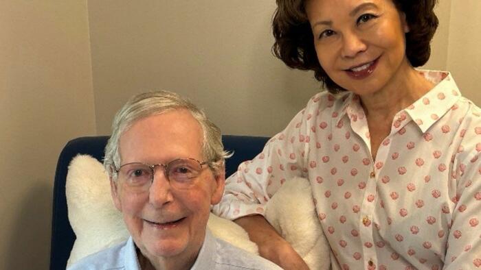 Mitch McConnell Pokes Head Out Of Shell With New ‘Proof Of Life’ Pic From Rehab