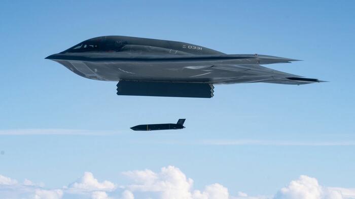 US B-2 Bomber Showcases Ability To Launch Stealth Anti-Ship Missile For First Time